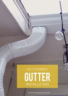 DIY Gutter Installation