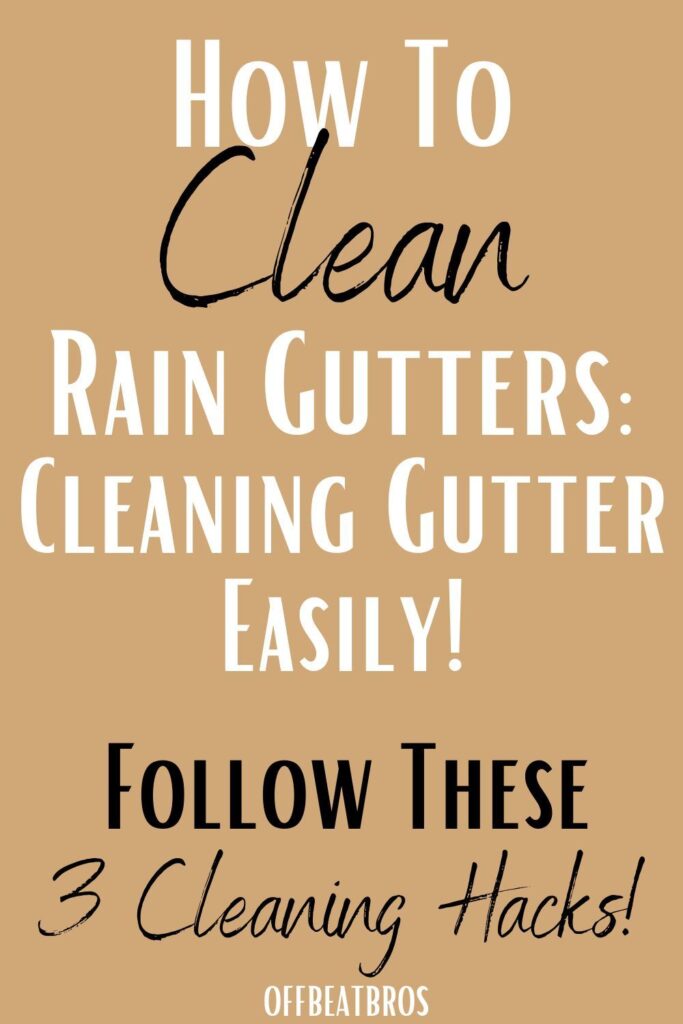 3 Easy Gutter Cleaning Hacks: How To Clean Gutter