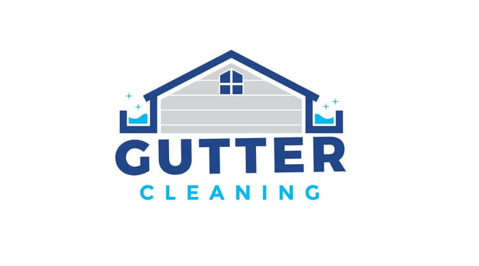 Gutter Cleaning Logo - GetGrafic.com
