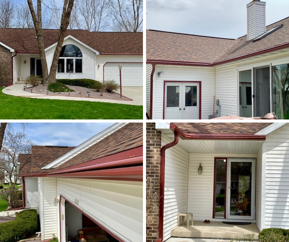 LeafGuard Gutter Installed - Sun Prairie, WI