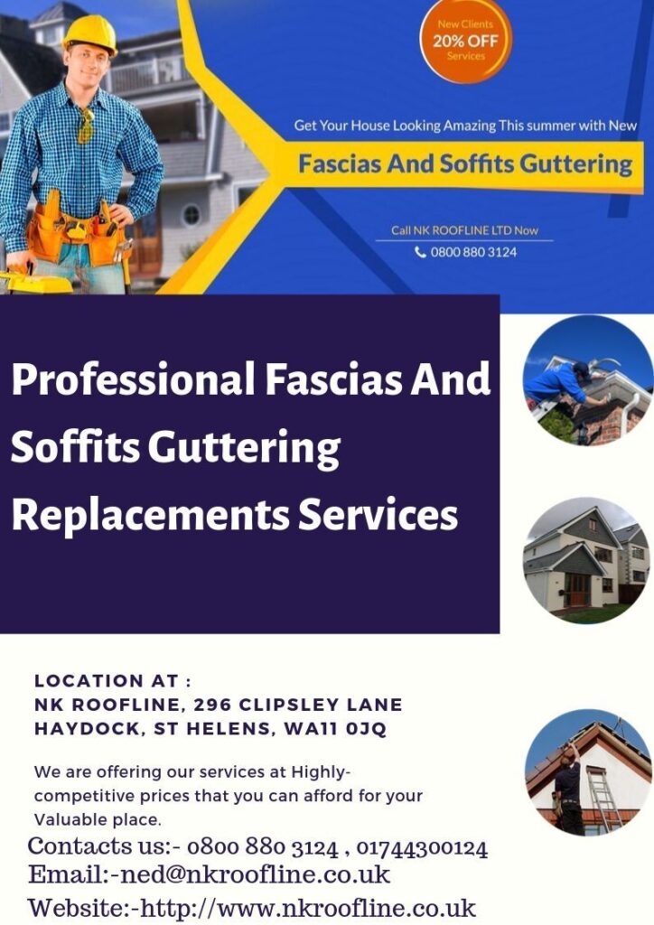 Professional Fascias And Soffits Guttering Replacements Services In Uk
