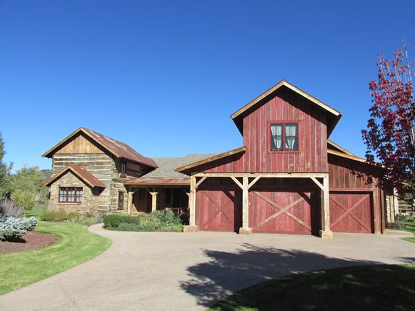 Umbrella Roofing Finishes Roofing Project on Beautiful Red Barn Inspired Home | Umbrella Roofing Contractors