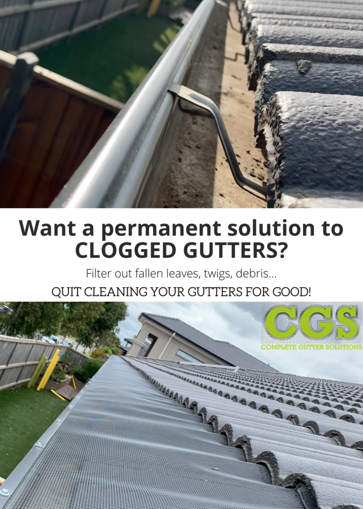 Get a permanent solution to clogged gutters! | Keysborough, Victoria